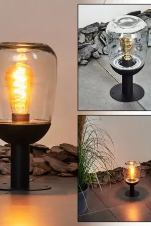 Ystheim Padverlichting Zwart, 1-licht Lage Prijs
