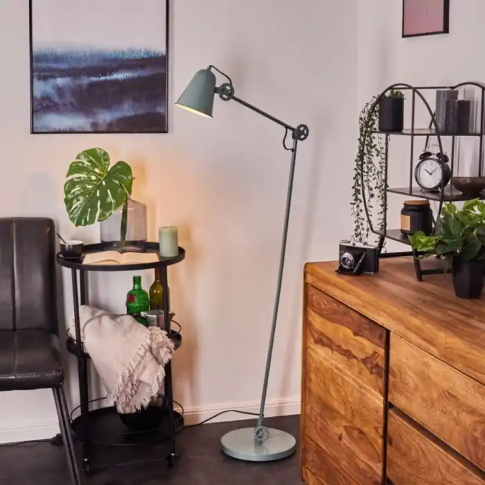 Beperkt Aanbod Pany Staande lamp Blauw, 1-licht