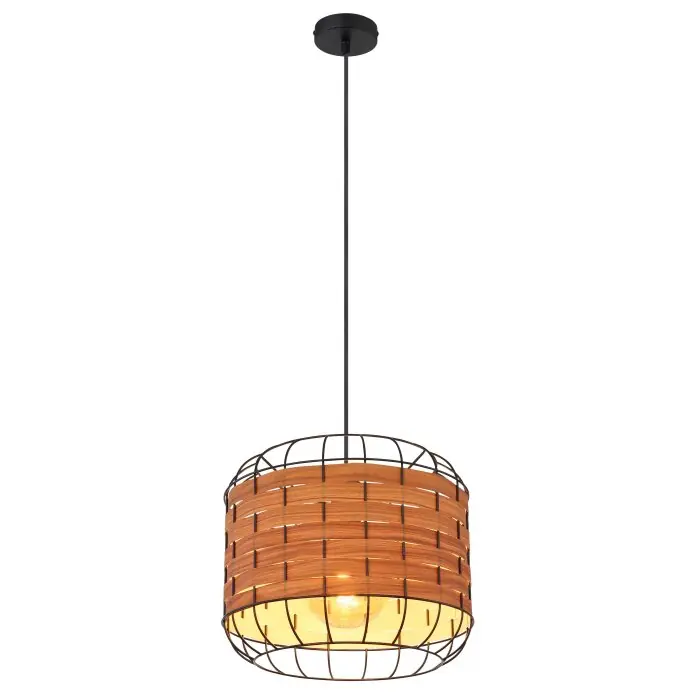 Nieuw Globo ELMAR Hanger Zwart, 1-licht