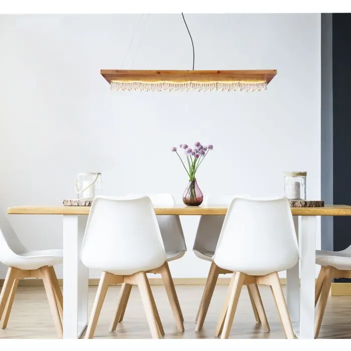 Globo EDELTRAUD Hanglamp LED Chroom, Zwart, 1-licht Lage Kosten