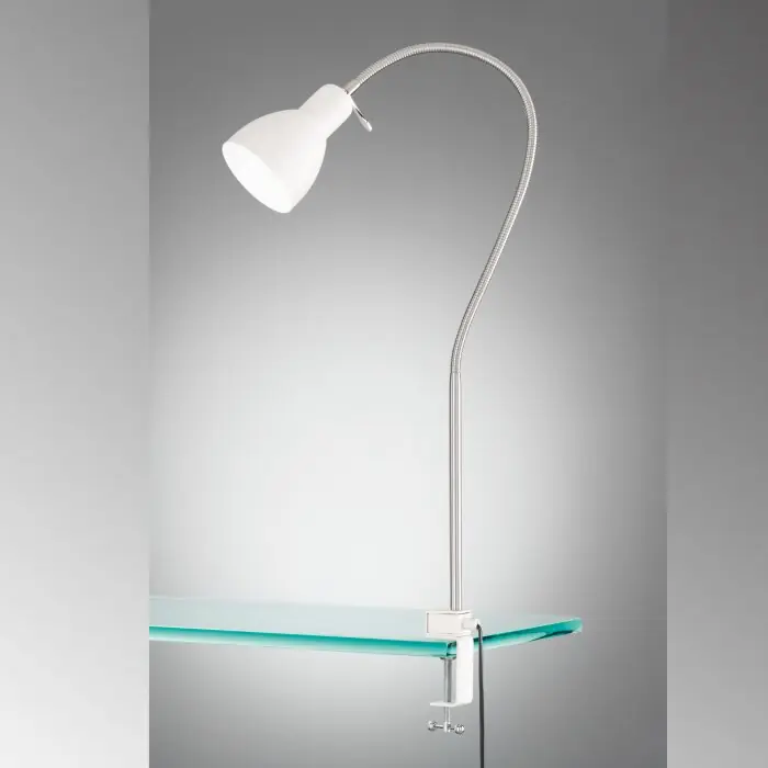 Lage Prijs Fischer-Honsel Lolland Klemlamp Cream, 1-licht