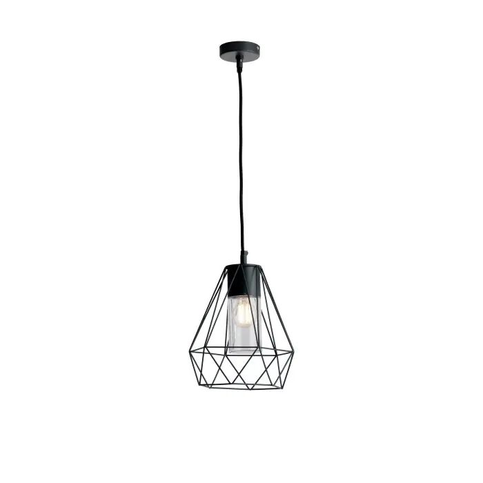 Actieprijs Lutec Mandala Hanger Antraciet, 1-licht