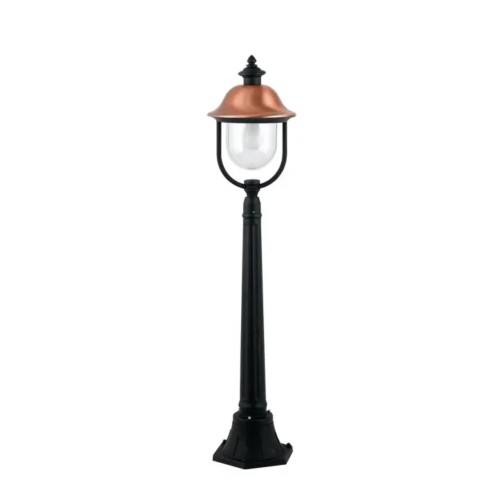 Express Levering Lutec Venezia Padverlichting Antraciet, Koperkleurig, 1-licht