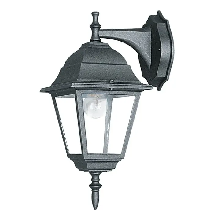 Lutec Roma Buiten muurverlichting Antraciet, 1-licht Rechtstreeks Van De Fabrikant