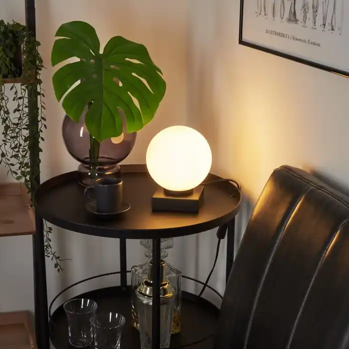 Chamouscady Tafellamp Zwart, 1-licht Meest Verkocht