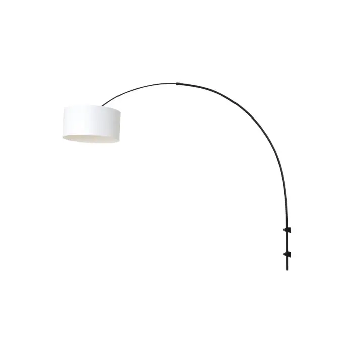 Hoge Kwaliteit Steinhauer Sparkled Light Muurlamp Zwart, 1-licht