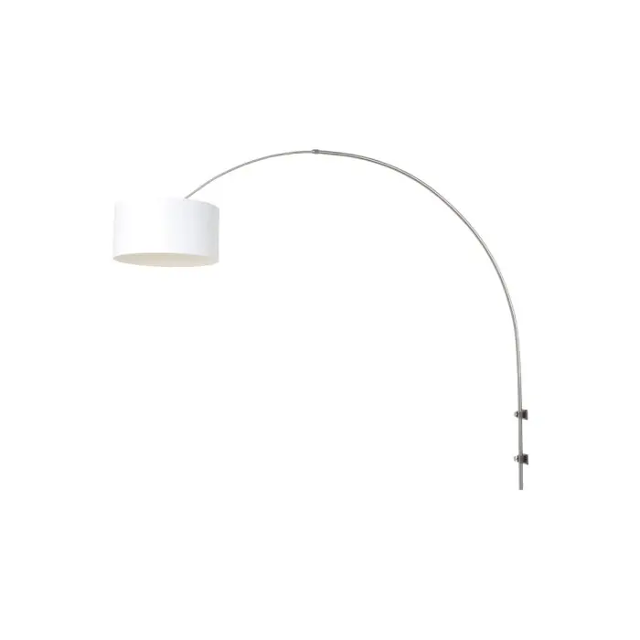 Steinhauer Sparkled Light Muurlamp Staal geborsteld, 1-licht Weekendaanbieding