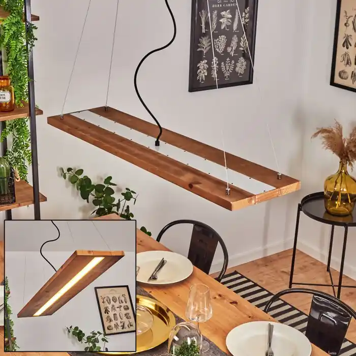 Versoix Hanglamp LED Chroom, Zwart, 1-licht Koop Vandaag
