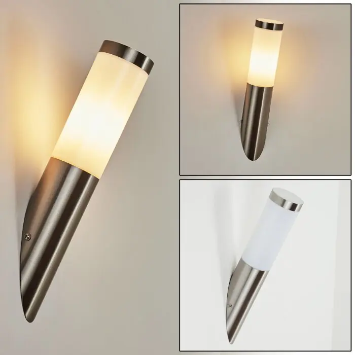 Sessa Buiten muurverlichting Nikkel mat, 1-licht Must-Have