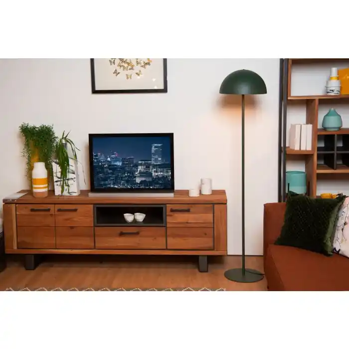 Aanbieding Lucide SIEMON Staande lamp Groen, 1-licht