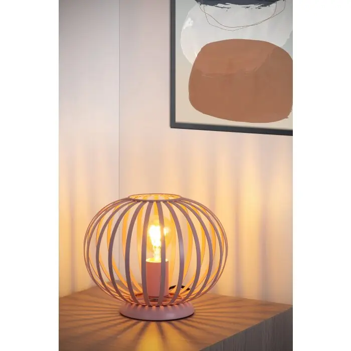 Lucide MERLINA Tafellamp Roze, 1-licht Favoriet