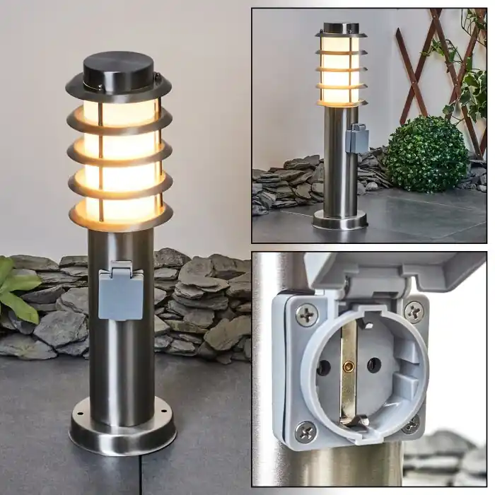 Tunes Padverlichting Nikkel mat, 1-licht Express Levering