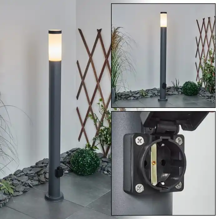 Sessa Padverlichting Antraciet, 1-licht Voordeelprijs