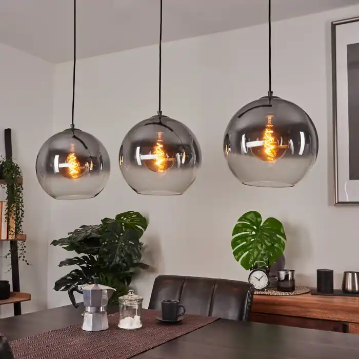 Leissigen Hanglamp Oud zilver, 3-lichts Bestseller