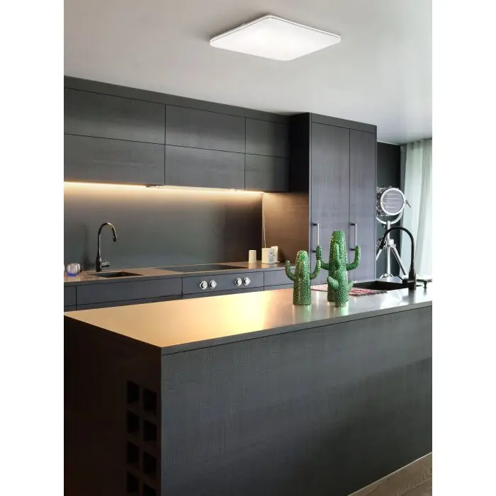 Fischer-Honsel Porto Plafondlamp LED Wit, 1-licht Betrouwbaar