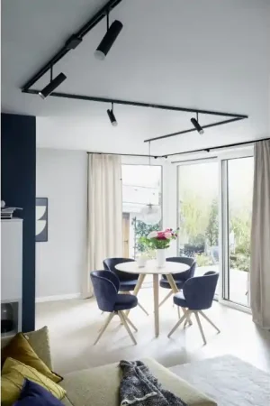 Direct Beschikbaar SCHÖNER-WOHNEN-Kollektion HV-Track Lina Stina Plafond spot LED Zwart, 1-licht