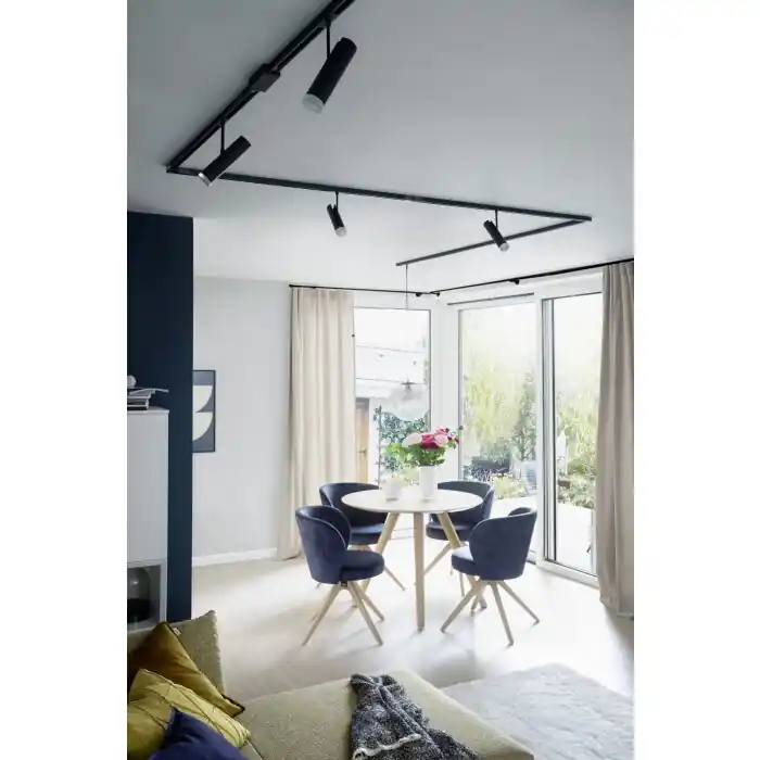 Direct Beschikbaar SCHÖNER-WOHNEN-Kollektion HV-Track Lina Stina Plafond spot LED Zwart, 1-licht