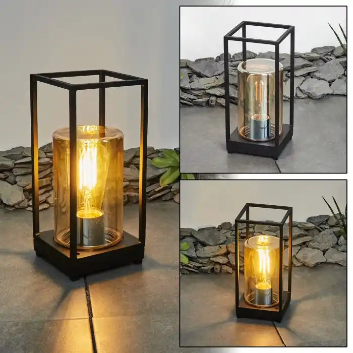 Seizoensaanbieding Palanga Buiten staande lamp Zwart, 1-licht