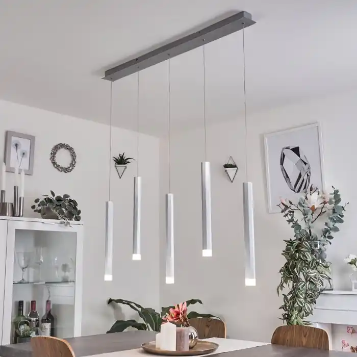 Snelle Levering Freshwater Hanglamp LED Aluminium, 5-lichts