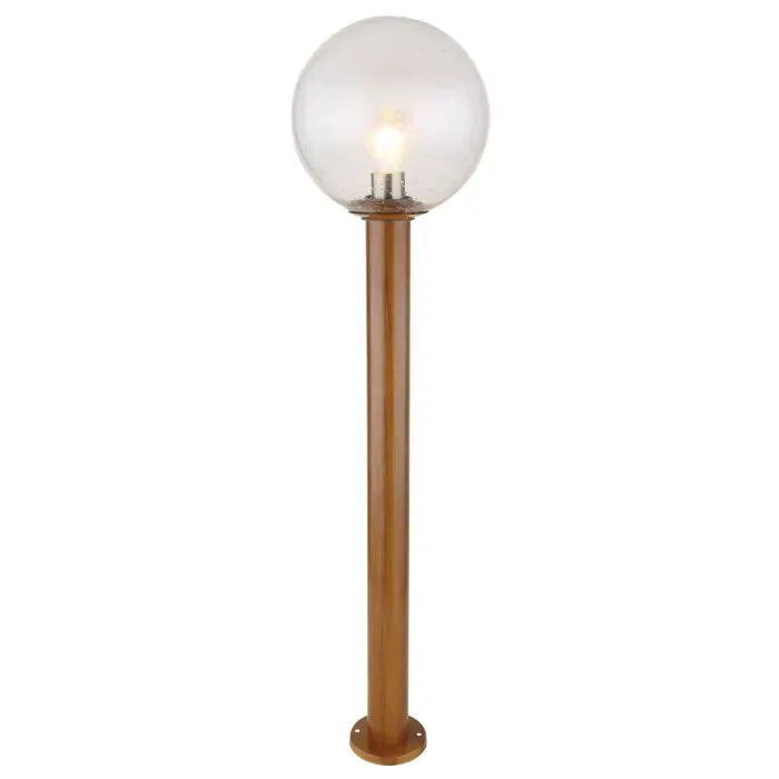 Speciale Aanbieding Globo OSSY Padverlichting houtlook, 1-licht