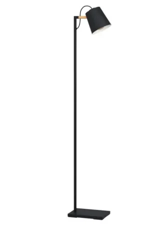 Actieprijs Eglo LACEY Staande lamp Bruin, Zwart, 1-licht