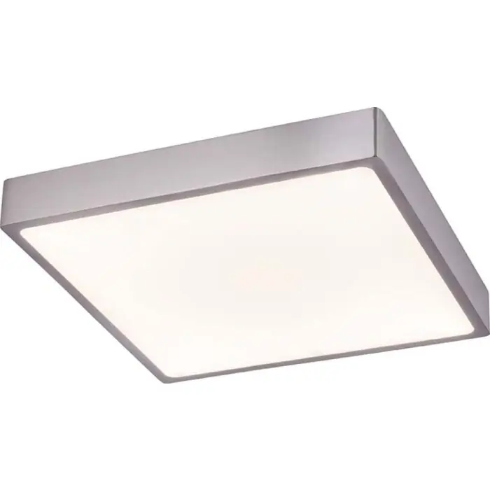Globo VITOS Plafondlamp LED Nikkel mat, 1-licht Op = Op