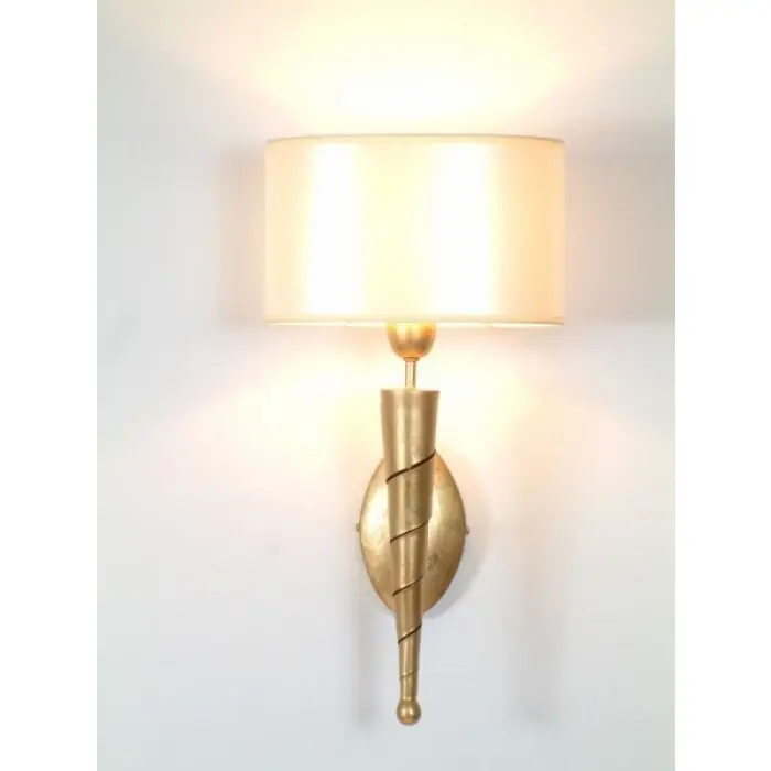 Holländer INNOVAZIONE Muurlamp Goud, Wit, 1-licht Gecertificeerd