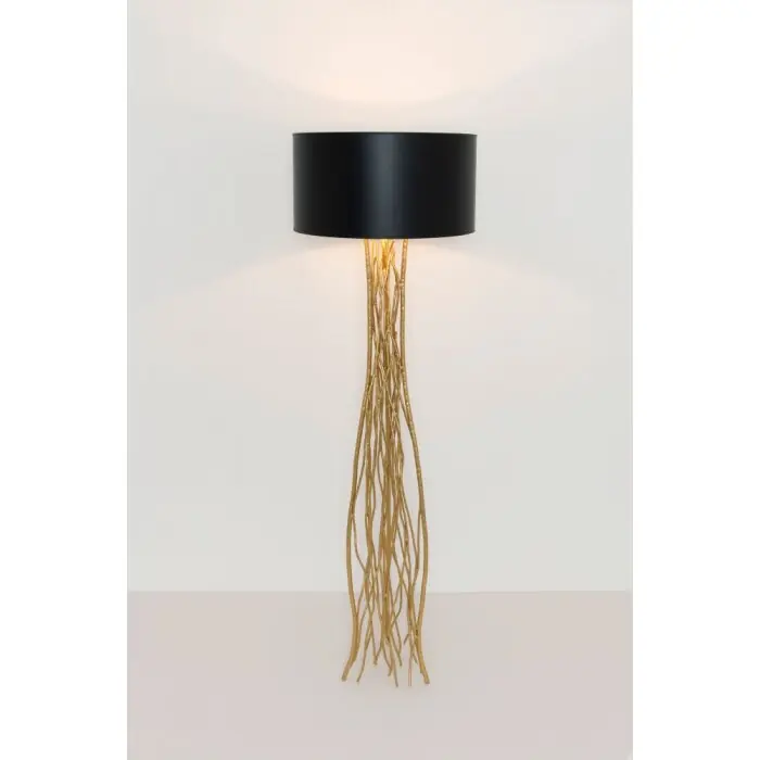 Holländer CAPRI Staande lamp Goud, 1-licht Voordeelprijs