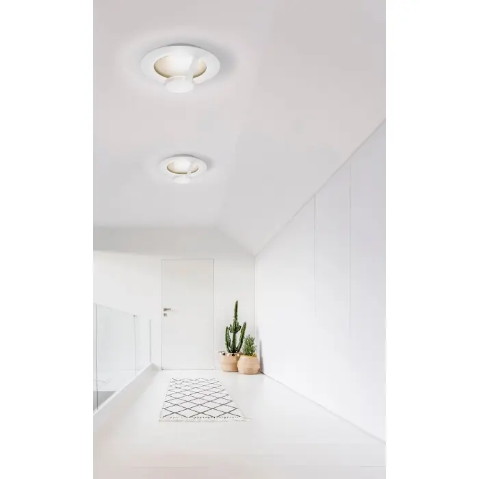 Tijdelijk Beschikbaar Grossmann FLAT Plafondlamp LED Bruin, Goud, Wit, 1-licht
