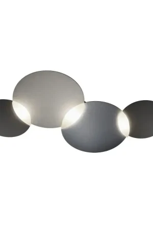 Aanbieding Grossmann CIRC Plafondlamp LED Grijs, Zilver, 1-licht