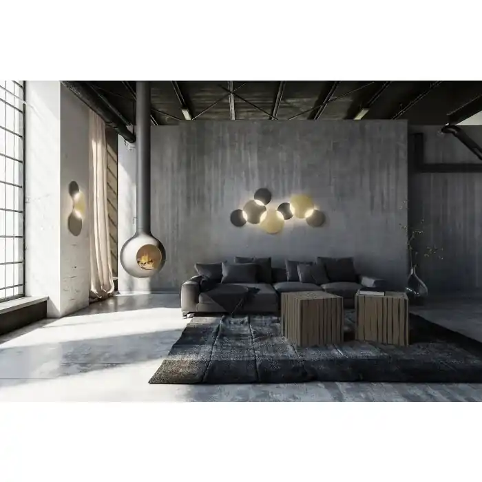 Speciale Aanbieding Grossmann CIRC Plafondlamp LED Brons, Messing, 1-licht