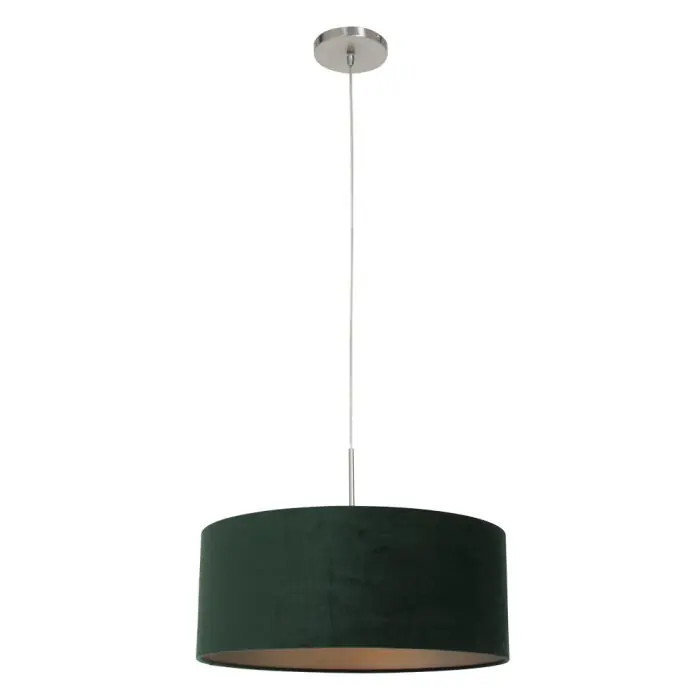 Weekendaanbieding Steinhauer Sparkled Light Hanglamp Staal geborsteld, 1-licht