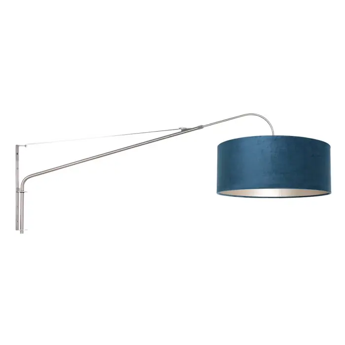 Steinhauer Elegant Classy Muurlamp roestvrij staal, 1-licht Populair