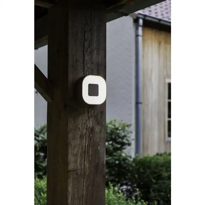 Lutec UBLO Buiten muurverlichting LED Zilver, 1-licht Flitsaanbieding