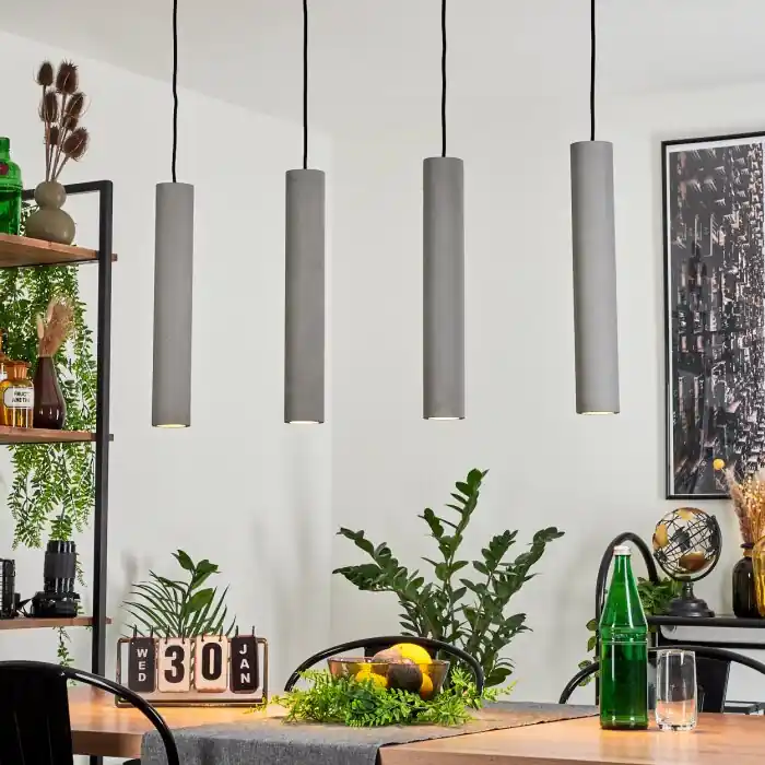 Must-Have Stettler Hanglamp Zwart, 4-lichts