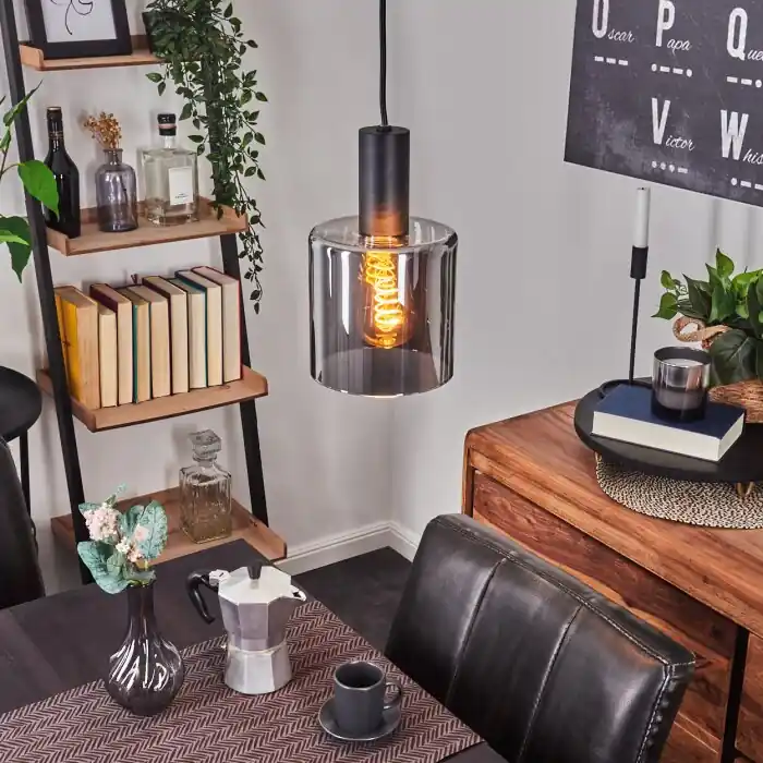Nieuw Roosevelt Hanger Zwart, 1-licht