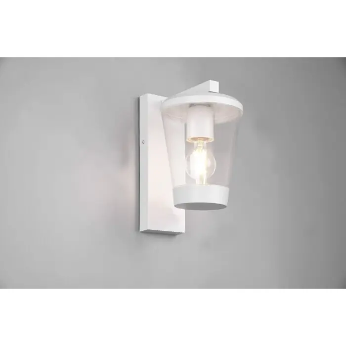Trio Cavado Buiten muurverlichting Wit, 1-licht Gecertificeerd