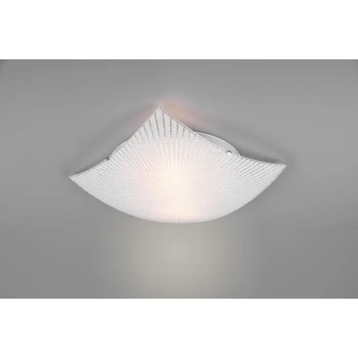 Flitsaanbieding Trio Elisa Plafondlamp Chroom, 2-lichts
