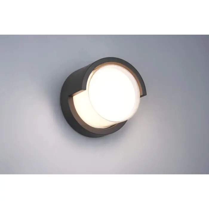 Alleen Vandaag Reality Puno Buiten muurverlichting LED Zwart, 1-licht