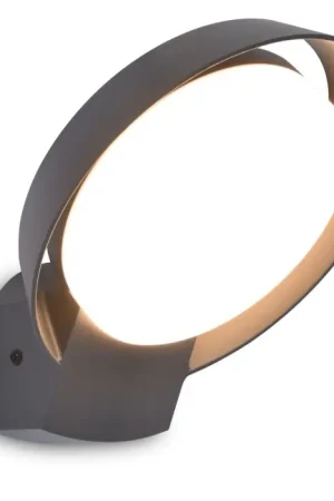 Alleen Vandaag Lutec POLO Buiten muurverlichting LED Antraciet, 1-licht