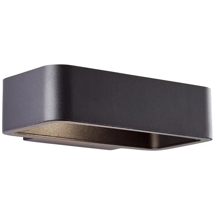 Brilliant Golda Buiten muurverlichting LED Zwart, 1-licht Exclusieve Aanbieding