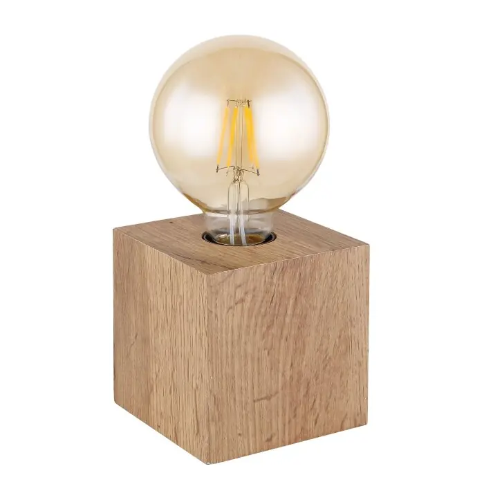 Globo ERNA Tafellamp Hout licht, 1-licht Merkproduct