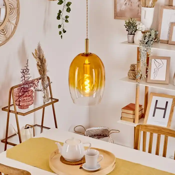 Magnano Hanger Goud, 1-licht Korting