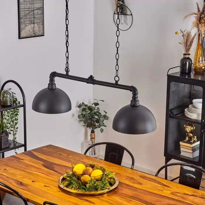 Beles Hanglamp Zwart, 2-lichts Beste Prijs