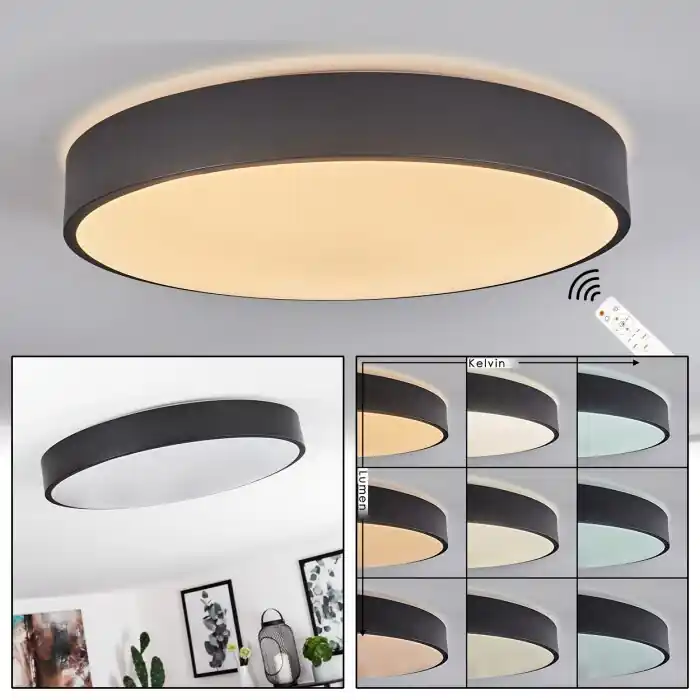 Nieuw Samaira Plafondlamp LED Wit, 1-licht, Afstandsbediening