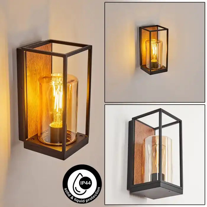 Palanga Buiten muurverlichting Amber, 1-licht Exclusieve Aanbieding