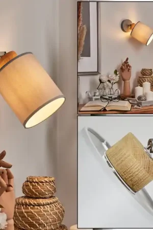 Alleen Vandaag Chiuvi Muurlamp Chroom, Grijs, Natuurlijke kleuren, 1-licht