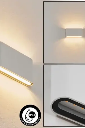 Aanbieding Tammisaari Buiten muurverlichting LED Transparant, Helder, Wit, 1-licht