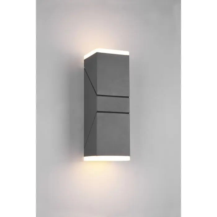 Trio Avon Buiten muurverlichting LED Antraciet, 2-lichts Alleen Vandaag