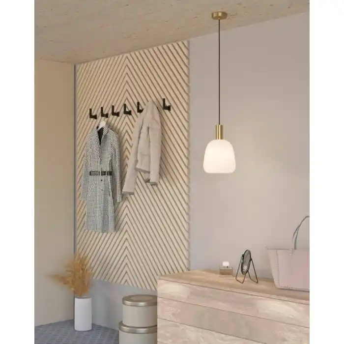 Eglo MANZANARES Hanger Goud, Messing, 1-licht Laatste Kans